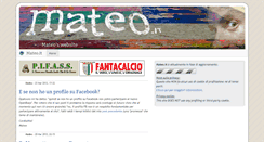 Desktop Screenshot of mateo.it