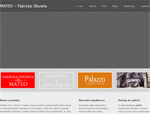 Tablet Screenshot of mateo.pl